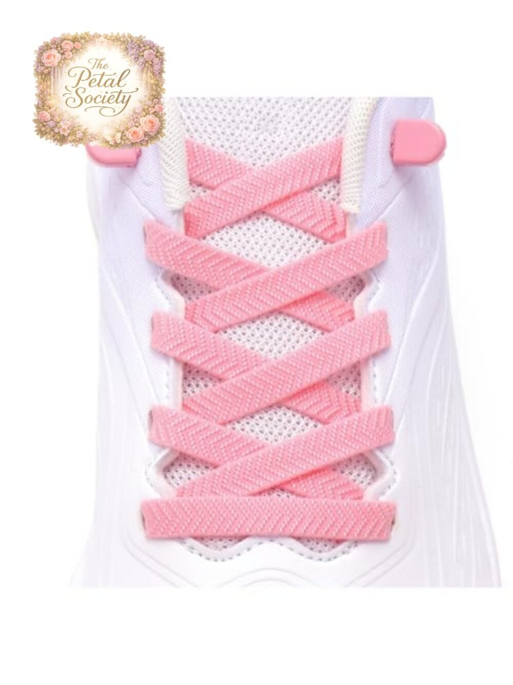No Tie Elastic Shoe Laces with Openable Buckles Flat Stretchy Shoelaces
